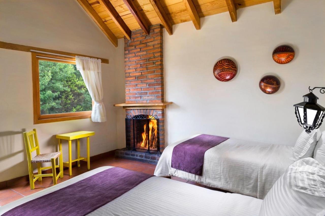 Cabanas Sierra Mazamitla Bagian luar foto